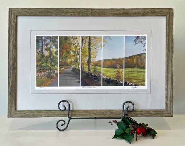 Rustic combed frame