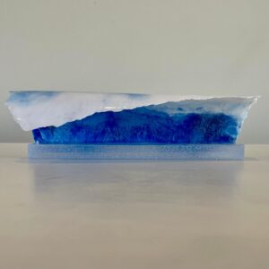 Sailors Take Warning II, 7.5 x 8.5 x 2.5, epoxy and abaca sculpture