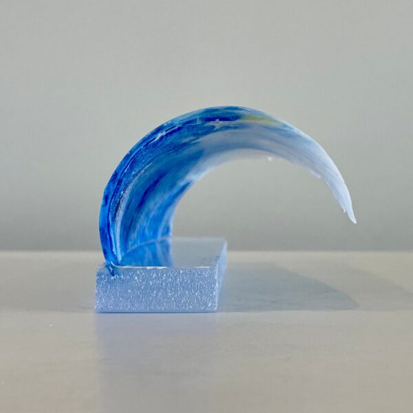 Sailors Take Warning II, 7.5 x 8.5 x 2.5, epoxy and abaca sculpture - Image 2