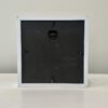 Full Moon, high tide, 9 x 9 x 1 inches, white floater frame. - Image 2