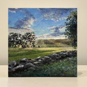 Morning Song, 12 x 12 x 2 inches, gallery wrapped, unframed.
